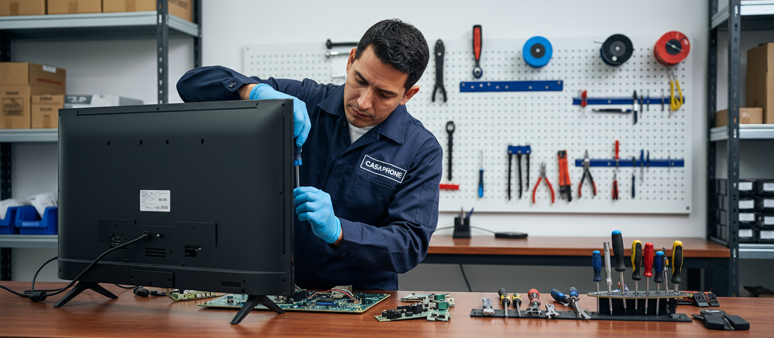 Reparamos televisores de todas las marcas